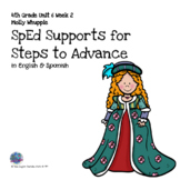 SpEd Supports for 4th Grade Steps to Advance Unit 6 Week 2