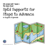 SpEd Supports for 4th Grade Steps to Advance Unit 7 Week 1