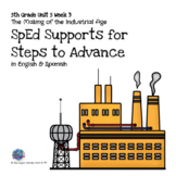 SpEd Supports for 5th Grade Steps to Advance Unit 5 Week 3