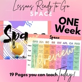 Space 1-Week Lesson Plan