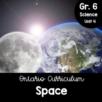 Preview of {Grade 6} Unit 4: Space Activity Packet