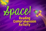 Space: A Reading Comprehension Activity