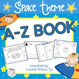 Space A-Z Book Writing Activity