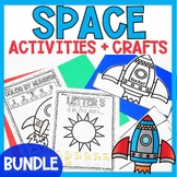 Space Activities & Crafts for Preschool Kindergarten Works