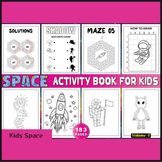 Space Activity Book for Kids | Kids Space Worksheets