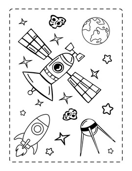 Sketchbook for kids age 8-12: Space Adventures on Mars