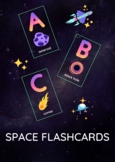 Space Alphabet Flashcards