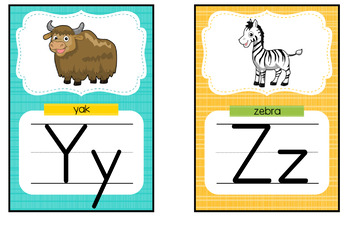 Space Alphabet Posters by KinderFree | Teachers Pay Teachers