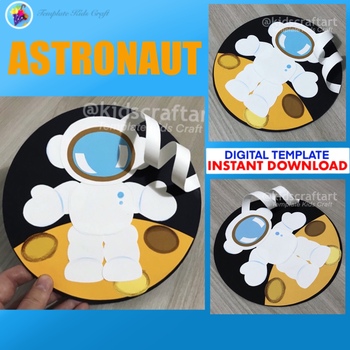 Preview of Space Astronaut Craft Science Project Planet Outer Bulletin Board Activities