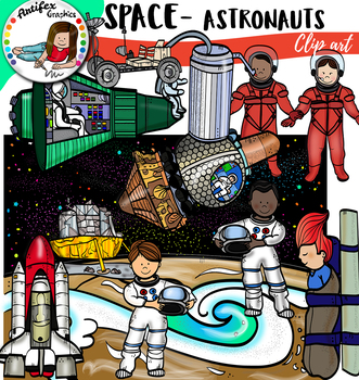 Space- Astronauts- Big set of 88 items!!