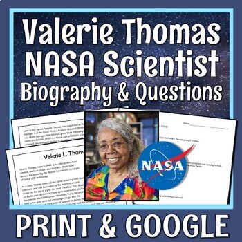 Preview of African American Scientist Biography Black Women in STEM Reading