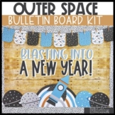 Space Back To School Bulletin Board or Door Decor