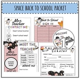 Space Back to School Packet