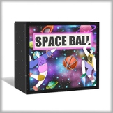 Space Ball (Trashketball): Review Game Template (PowerPoint)