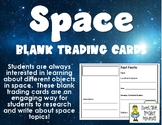 Space - Blank Trading Cards