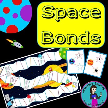 Preview of Space Bonds {Number Bonds Board Game}