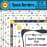 Space Borders Clip Art