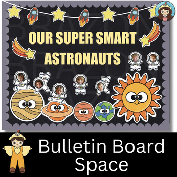 Preview of Space Bulletin Board, Astronaut Bulletin Boards, Space Door Decorations