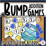 Space Bump Games for Number Matching and Addition with 1 dice