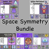 Space Bundle Lines of Symmetry Drawing Activity - Fun End 