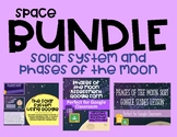 Space Bundle -Phases of the Moon and Solar System - Distan