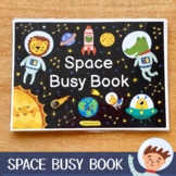 Space Busy Book Printable, Toddler First Busy Book Pdf, To