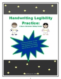 Handwriting Practice: A Space Adventure Packet (great for 