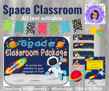 Preview of Space Classroom Package