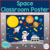 Space Classroom Poster (11"x8.5")