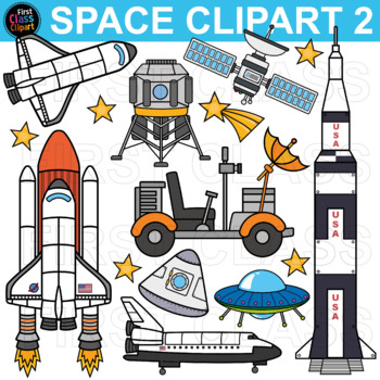 Preview of Space Clip Art