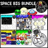 Space Clip Art Big Bundle {Educlips Clipart}