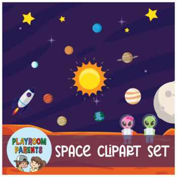 Preview of Space Clip Arts