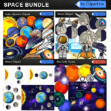 Space Clip art BUNDLE /Solar System Clip Art /Science clip