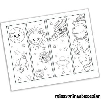 Printable Bookmarks for Kids to Color – Lesson Plans