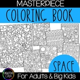 Space Coloring Pages: Masterpieces {Made by Creative Clips}