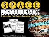 Space Comprehension Sheets