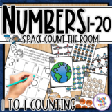 Space - Count the Room - Number Sense Activity for numbers 1-20