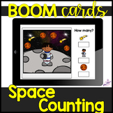 Space Counting- Boom Cards -