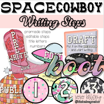 Preview of Space Cowboy // Writing Steps
