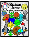 Space Craft Activities NO PREP Center: Planets, Moon, Sun,