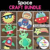 Space Crafts Bundle | Outer Space Theme | Astronaut | Alie