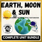 Space Curriculum Unit Bundle | Moon Phases, Tides, Gravity