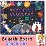 Science Bulletin Board,Space day bulletin board, Space day