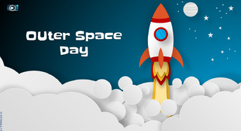 Preview of Space Day Slides and Worksheets