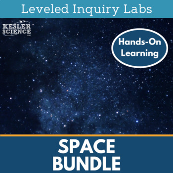 Preview of Space - Differentiated Middle School Hands-on Inquiry Lab Bundle