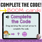 Space Directional Coding Activities Digital Task Cards wit