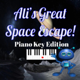 Space Escape Room Interactive Digital Music Game - Piano K