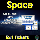 Space Exit Tickets (Exit Slips)