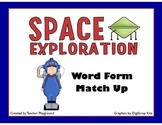 Space Exploration Math Games: Word Form (5 Levels)