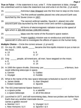 research questions about space exploration